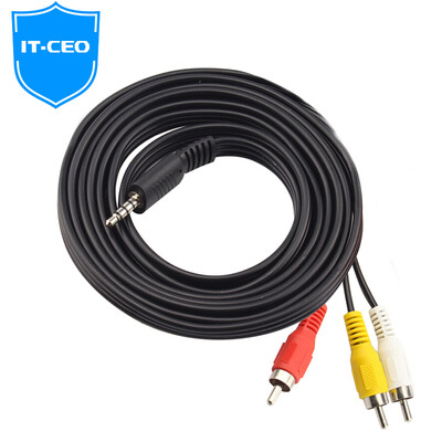 

IT-CEO network set-top box AV cable one-third lotus head audio&video cable only supports Huawei box enhanced version M330 glory box M321 18 m Y18R-2
