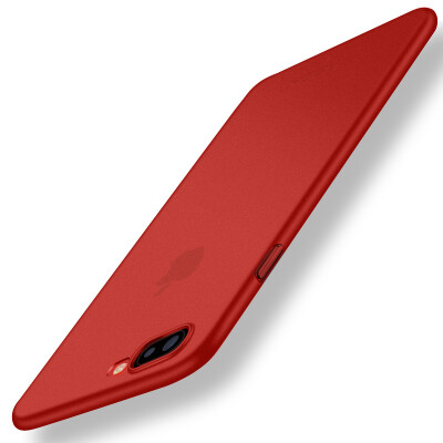 

Lock (ROCK) iphone7plus phone shell / Apple 7 plus protective cover / soft shell pp ultra-thin frosted air shell red