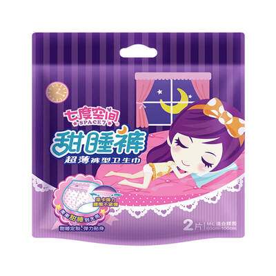 

Seven Space SPACE7 Slim Sweet Sleeper Peace Pants-type sanitary napkin ML code 2 pieces