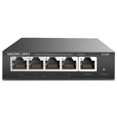 

Mercury MERCURY S105P new version of the five hundred trillion four port POE switch