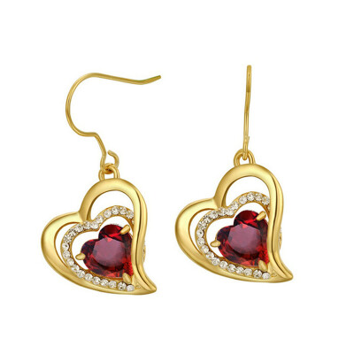 

Yoursfs@ Romantic Heart of Shape Promise Dangle Earrings For Women Vintage Earring Jewelry Christmas Gifts Online Shopping India