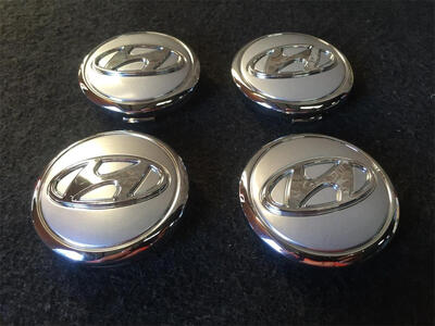 

4Pcs x 65mm NEW HYUNDAI CENTER WHEEL WHEELS RIM RIMS CAP CAPS 52960-2H800
