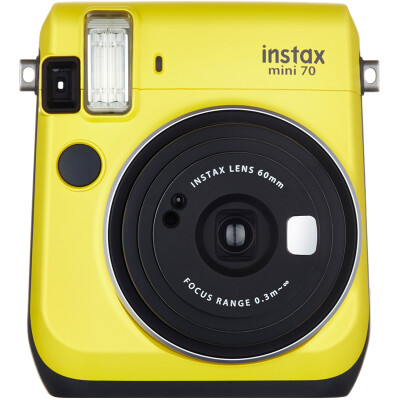 

Fuji FUJIFILM INSTAX an imaging camera MINI70 camera warm yellow