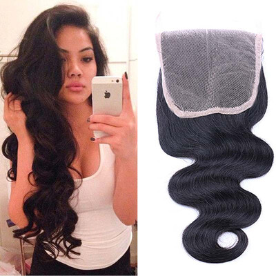 

7A Indian Virgin Hair With Closure 3 Bundles And Closure Human Hair Lace Closure With Bundles Body Wave Hair With Closure