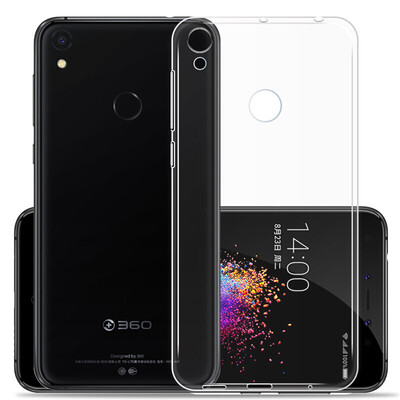 

KOLA 360N5S мобильный телефон чехол TPU прозрачный силиконовый корпус мягкой оболочки для 360 мобильных телефонов N5S