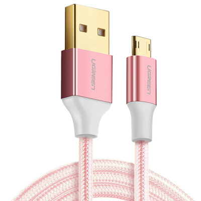 

Двусторонний кабель Micro USB для зарядки и передачи данных UGREEN