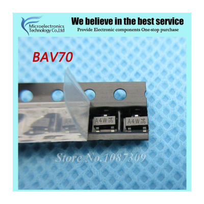 

50pcs free shipping BAV70 - General Purpose Power Switng 70V 200mA SOT23-3 new original