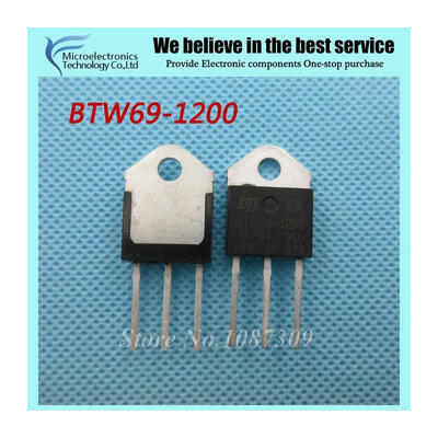 

20PCS free shipping BTW69-1200 BTW691200 TO-3P SCRs 50 Amp 1200 Volt new original
