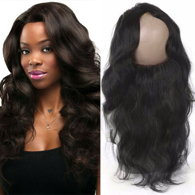 

New Pre Plucked 360 Lace Frontal With Bundle Peruvian Body Wave With 360 Lace Frontal Closure Natural Hairline With Baby Hair