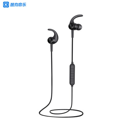 

Cool dog KUGOU cool cool M1 wireless sports Bluetooth headset magnetic inhaled ear headphones long life all-metal light Ya black