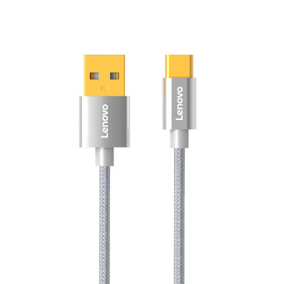 

Lenovo Lenovo TYPE-C 01 silver gray 2 m data cable type-C adapter glory 8 Huawei p9 fast charge Meiz phone usb