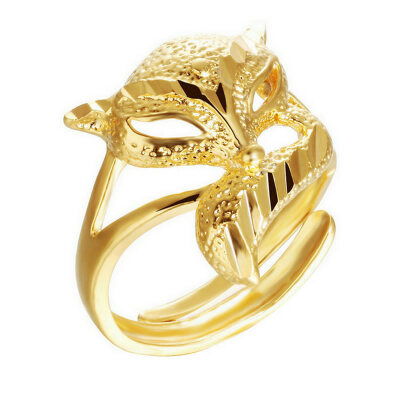 

Yoursfs@ Fashion Gold - plated rings ring for women Little Fox shape Gold fashion ring