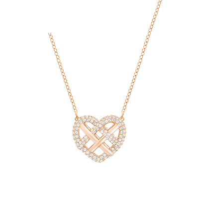 

SWAROVSKI Swarovski дикий романтический форме сердца ожерелье 5262247