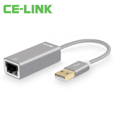 

CE-LINK USB 2.0 проводной Fast Ethernet 100M адаптер Ethernet драйвера бесплатно USB к RJ45 Mac ноутбук таблетки внешний сетевой адаптер Silver A1995 алюминиевого сплава