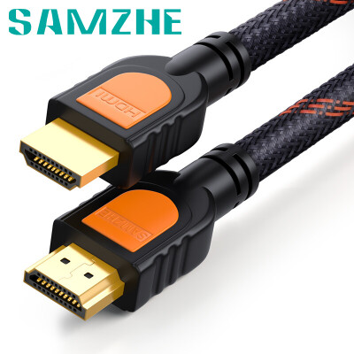 

Shanze (SAMZHE) Классический HDMI цифровой высокой четкости линии контакта 3D функция дисплея ноутбук кабель / проектор телевизор телеприставку 5 м SM-8855