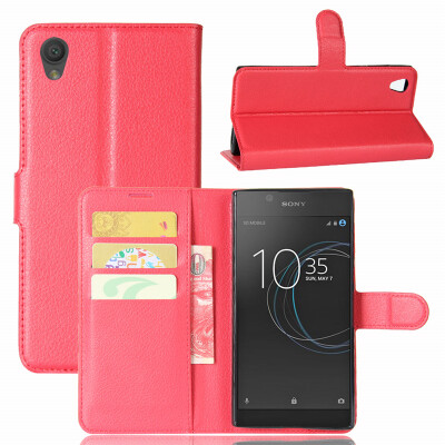 

GANGXUN Sony Xperia L1 Case PU Leather Magnetic Flip Wallet Card Cover for Sony Xperia L1