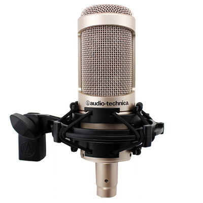 

Audio-Technica AT2035 CG K-песня Конденсатор записи записи Микрофон Микрофон Champagne Gold