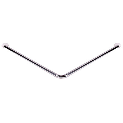 

Jingdong supermarket Germany Reid RIDDER aluminum angle L-shaped U-shaped free combination of shower curtain rod white 59501
