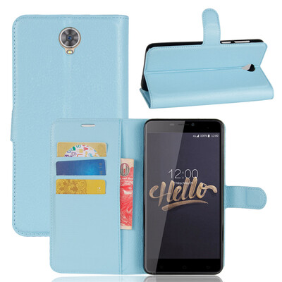 

GANGXUN Cubot MAX Case High Quality PU Leather Flip Cover Kickstand Anti-shock Wallet Case for Cubot MAX