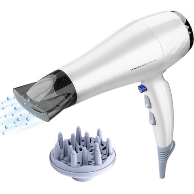 

Yueli hair dryer home HD-052W thermostat hair care high-power hot&cold wind 4 times negative ion ceramic white send his girlfriend gift