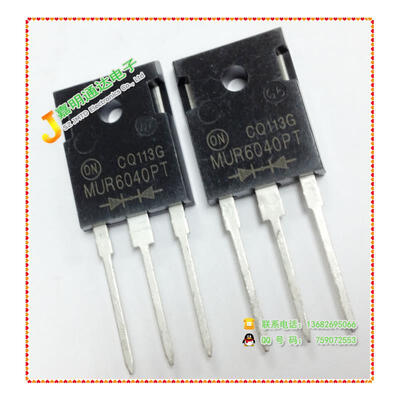 

Free shipping 10pcslot MUR6040PT fast recovery diode TO-247 original authentic