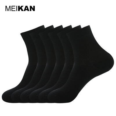 

MEIKAN 6 Pairs Mens Soft Modal Cotton Dress Socks