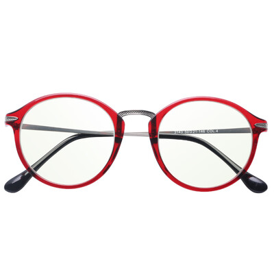 

LOHO anti-blue radiation glasses for men&women computer goggles simple versatile flat mirror GL60066 wine red