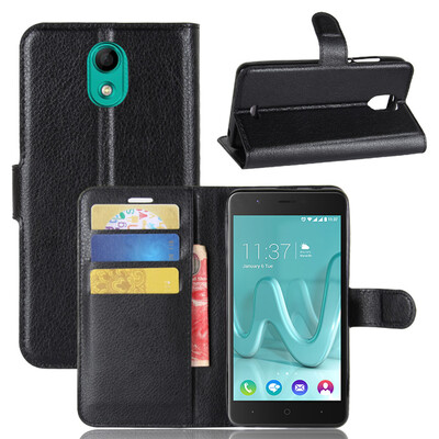 

GANGXUN Wiko Kenny Чехол из высококачественной кожи из искусственной кожи Kickstand Anti-shock Кошелек для Wiko Kenny