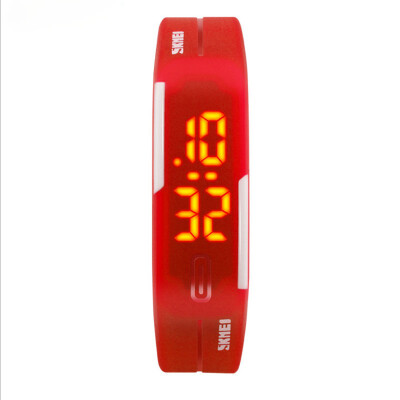 

LED waterproof bracelet student couple jelly electronic watch as gift for Couple