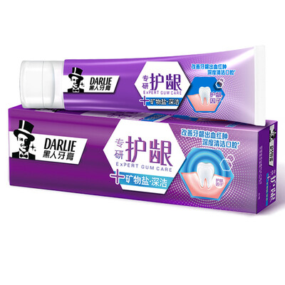 

Black DARLIE specializing in gingival toothpaste 120g mineral salt