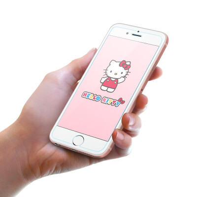 

Подлинная Hello Kitty Apple, плюс отличные iPhone7 Plus / 6с Plus / 6 Plus 0,2мм сталь пленка стеклянная пленка телефон защитная пленка Кэтти