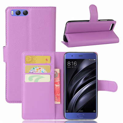

GANGXUN Xiaomi Mi 6 Чехол из высококачественной кожи PU с флип-чехлом Kickstand Anti-shock Кошелек для Xiaomi Mi 6