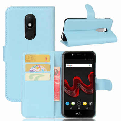 

GANGXUN Wiko Wim Lite Case High Quality PU Leather Flip Cover Kickstand Anti-shock Wallet Case for Wiko Wim Lite
