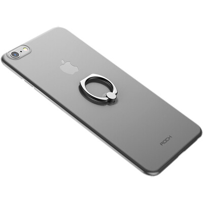 

Лок (ROCK) iphone6 ​​/ 6splus кольцо телефона кронштейн оболочка защитного рукава оболочка Apple, ультра-легкий ПП 6 / 6splus прозрачных наборы микро-песок