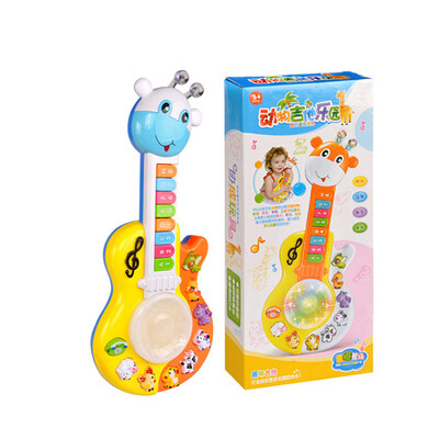 

Mother&child babamama guitar piano children early education educational toys baby simulation animal sound keyboard 1-3 year old baby music toys CY-60115A