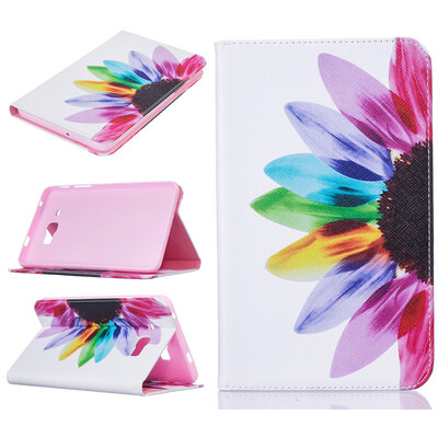 

GANGXUN Samsung Galaxy Tab J 70 T285DY Case Flip Shockproof Kickstand Slim Luxury Cover for Tab J Max SM-T285DY