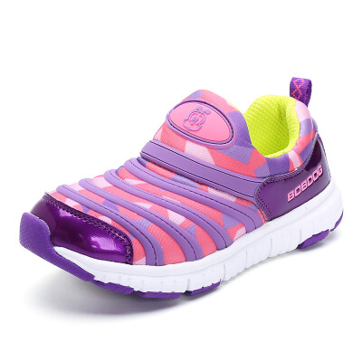 

BABO bean BOBDOG boys sports shoes caterpillars childrens shoes casual sports shoes 13273320201 rose purple phosphor 24