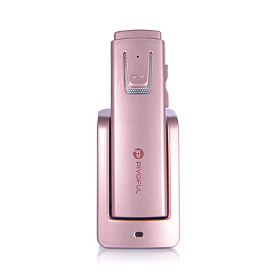 

Porphyry pivoFUL PBH-A800 Car Bluetooth Headset Vent Bracket Charging Dock Two in One Support Multipoint Connection Rose Gold