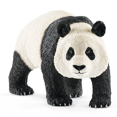 

Сила Schleich немецкого бренд игрушка ручной работы цветой краска живая природа имитационная модель животных образовательной учебная раннее детство помогает детям в возрасте до 3 лет - гигантская панда SCHC14772
