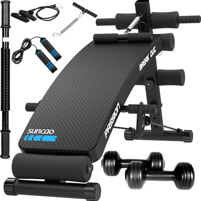 

Double multi-function supine board home sit-ups health abdominal board folding supine plate breathable panel home sports fitness equipment SB023