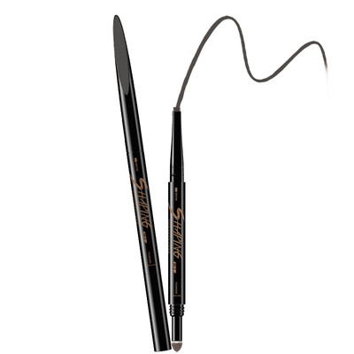 

Marie Dalegate MARIE DALGAR eyebrow pencils double-effect eyebrow pencil GY-1 light soot 015g 015 g eyebrow pencil eyebrow powder waterproof anti-sweat does not bloom flat pen