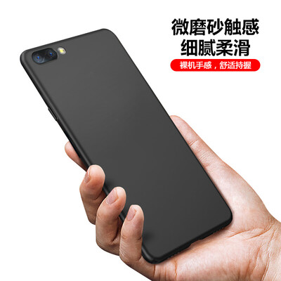 

KOLA OPPO R11 корпус корпуса микро-песочный силиконовый мягкий чехол защитный чехол для OPPO R11 черный