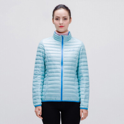 

Snow autumn and winter down jacket women fashion thin short paragraph warm jacket autumn feather A1621YY372 Cape blue | 5043 S