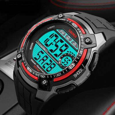 

Men's waterproof electronic watch outdoor sports multi-function watch as gift for men's