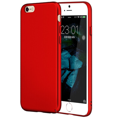 

Freeson Apple 6 6S Plus Phone Case iPhone6 ​​ 6S Plus Case Skin Scrub Phone Case All Pack PC Hard Shell Red