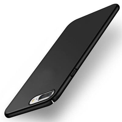 

【Mobile phone shell film three-piece set】 San Diwei (Sendio) Apple 7Plus phone shell shell case iPhone7 Plus hard shell black TPU transparent soft shell full-screen steel film black