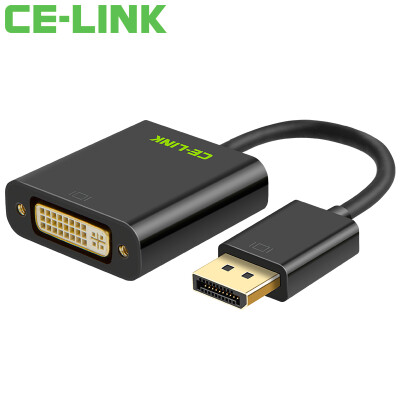 

CE-LINK DP to HDMI/VGA/DVI Adapter for TVs, Projectors & Computers