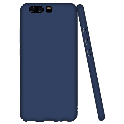 

YOMO Huawei P10 mobile phone case protection package skin feeling full package protection hard shell dark blue