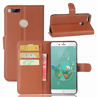 

GANGXUN ZTE nubia Z17 Mini Case PU Leather Magnetic Flip Wallet Card Cover for ZTE nubia Z17 Mini
