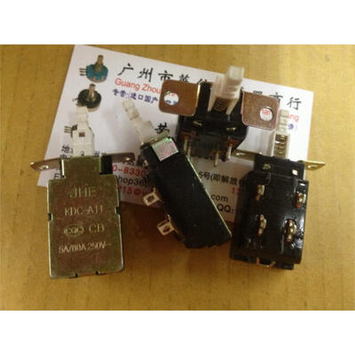 

JHE hole foot KDC-A11 5A80A 250V switch button switch